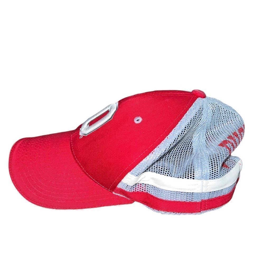 Zephyr Ohio State Buckeyes Block O snapback mesh back trucker hat - Picture 2 of 12